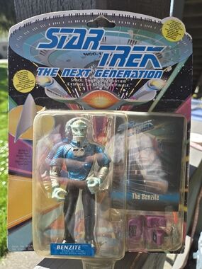 Star Trek The Next Generation "Benzite" Action Figure - Blue & Black